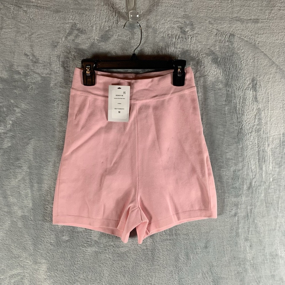 Cotton On Body Women's Short M Summer Knit Bike Pink NWT